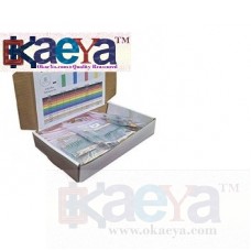 OkaeYa 16 Value Resistor Kit (10 Ohm, 1 m) - Pack of 400